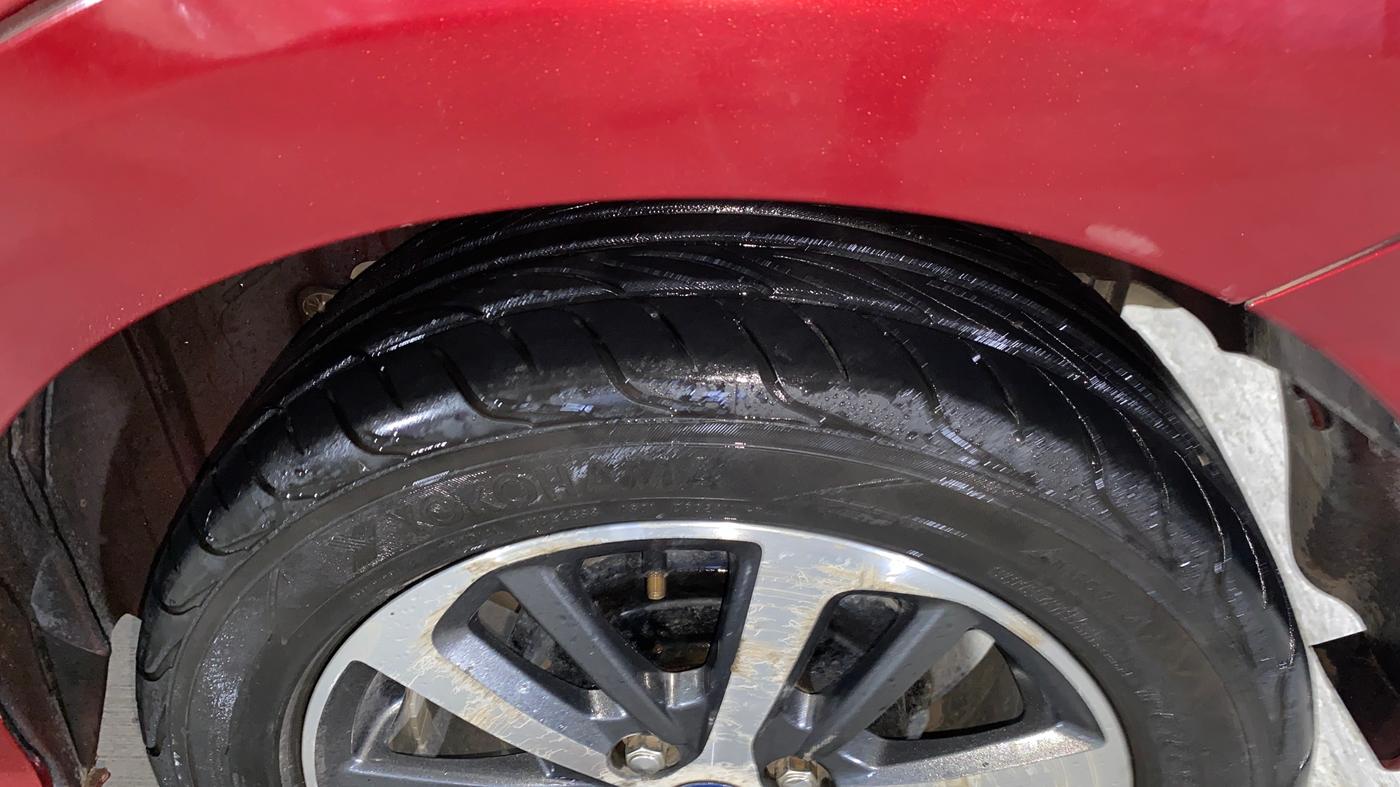 2020 Ford Figo Aspire TITANIUM 1.2 PETROL, Petrol, Manual, 60,035 km, Left Rear Tyre Tread