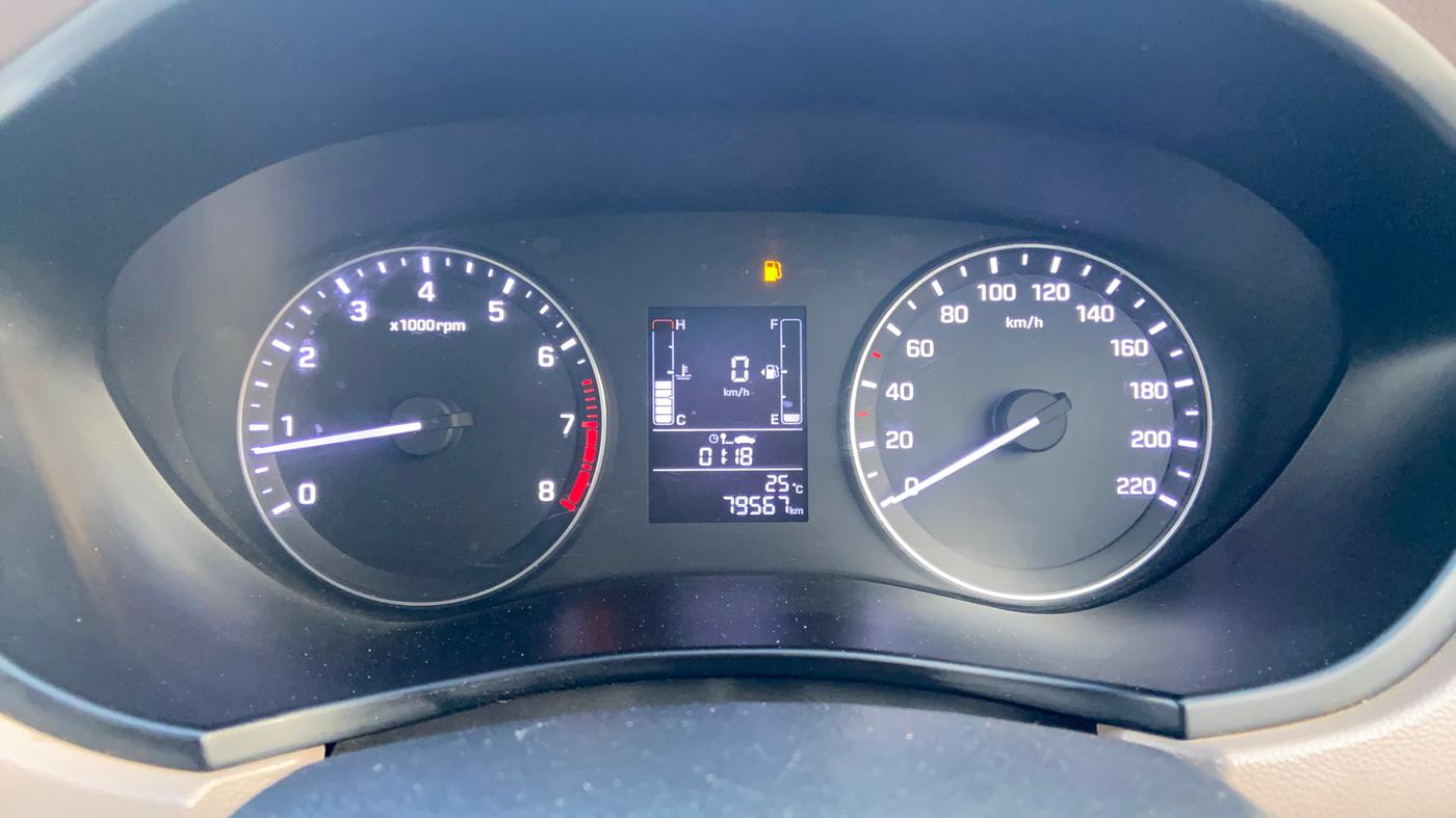 2016 Hyundai Elite i20 MAGNA 1.2, Petrol, Manual, 79,548 km, Odometer Image