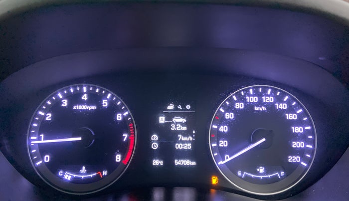 2016 Hyundai Elite i20 ASTA 1.2, Petrol, Manual, 54,708 km, Odometer Image