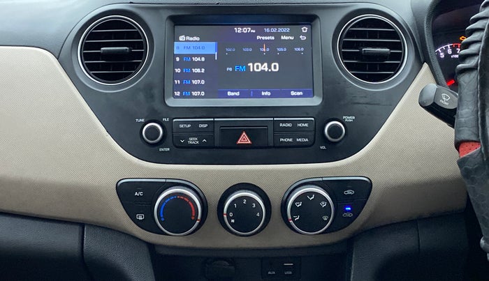 2017 Hyundai Grand i10 Sportz(O) 1.2 MT, Petrol, Manual, 41,492 km, Air Conditioner