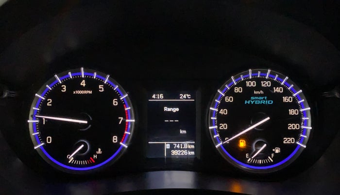 2020 Maruti S Cross ALPHA 1.5, Petrol, Manual, 39,225 km, Odometer Image