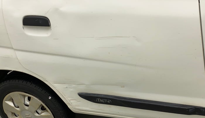 2013 Maruti Alto K10 LXI, Petrol, Manual, 30,711 km, Right rear door - Minor scratches