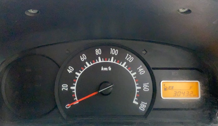 2013 Maruti Alto K10 LXI, Petrol, Manual, 30,711 km, Odometer Image