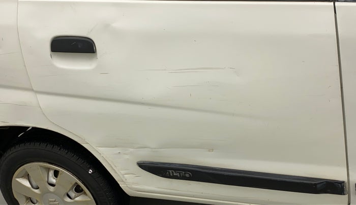 2013 Maruti Alto K10 LXI, Petrol, Manual, 30,711 km, Right rear door - Slightly dented