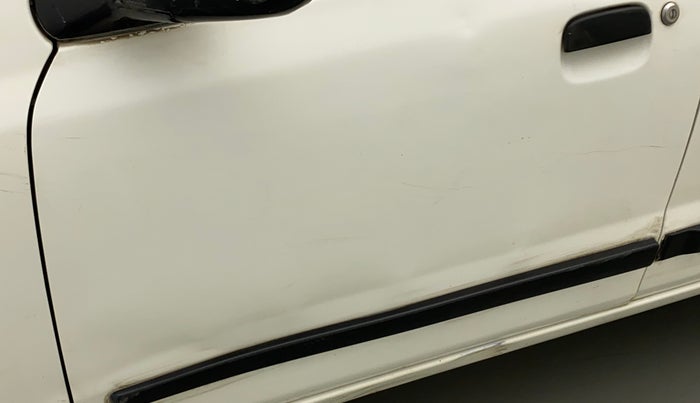 2013 Maruti Alto K10 LXI, Petrol, Manual, 30,711 km, Front passenger door - Slightly dented