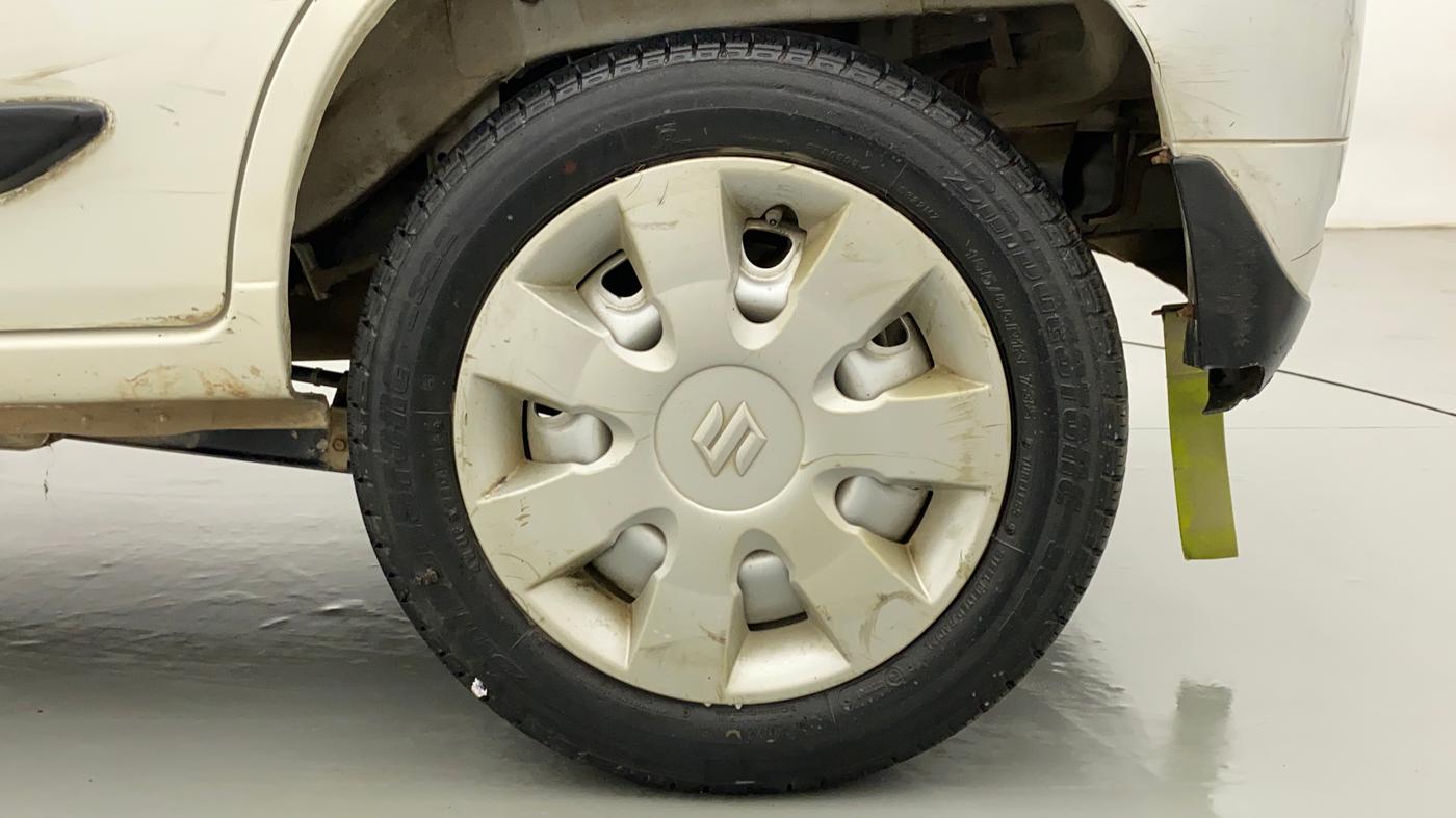 2013 Maruti Alto K10 LXI, Petrol, Manual, 30,711 km, Left Rear Wheel