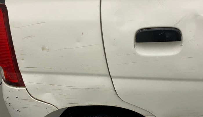 2013 Maruti Alto K10 LXI, Petrol, Manual, 30,711 km, Right quarter panel - Slightly dented