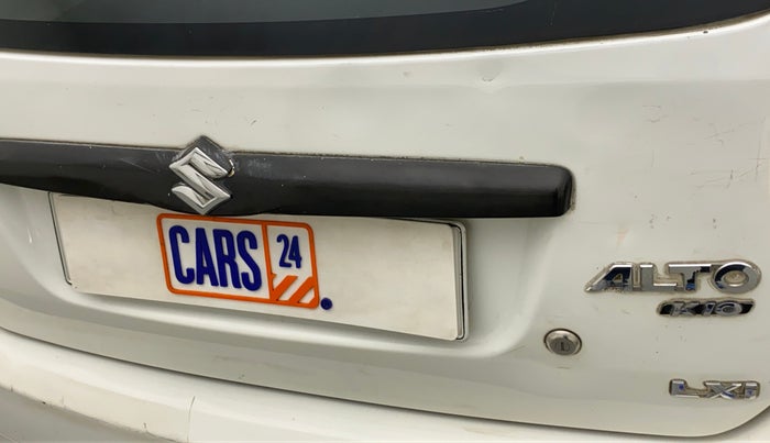 2013 Maruti Alto K10 LXI, Petrol, Manual, 30,711 km, Dicky (Boot door) - Slightly dented
