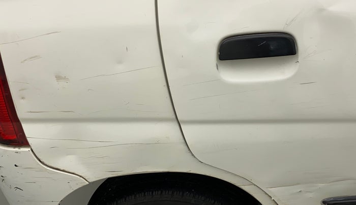 2013 Maruti Alto K10 LXI, Petrol, Manual, 30,711 km, Right quarter panel - Minor scratches