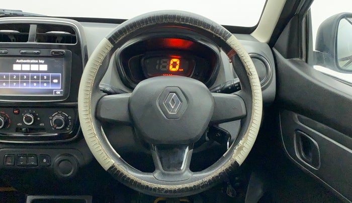 2017 Renault Kwid RXT 0.8, Petrol, Manual, 33,095 km, Steering Wheel Close Up