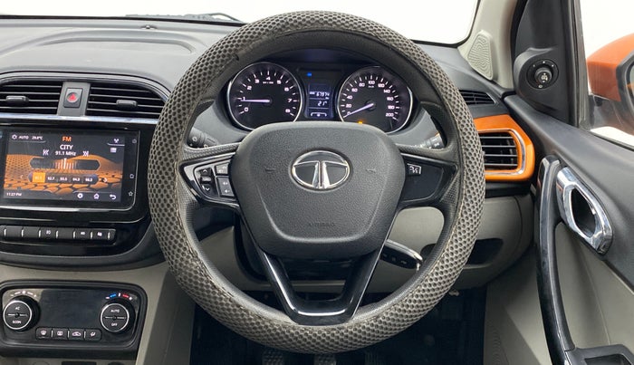 2019 Tata Tiago XZ+ 1.2 Revotron, Petrol, Manual, 67,974 km, Steering Wheel Close Up