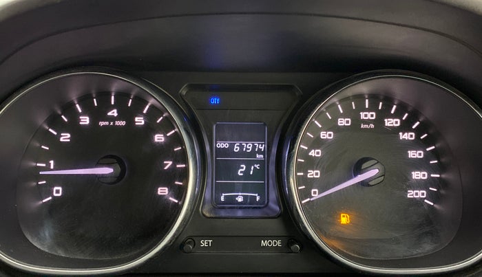 2019 Tata Tiago XZ+ 1.2 Revotron, Petrol, Manual, 67,974 km, Odometer Image