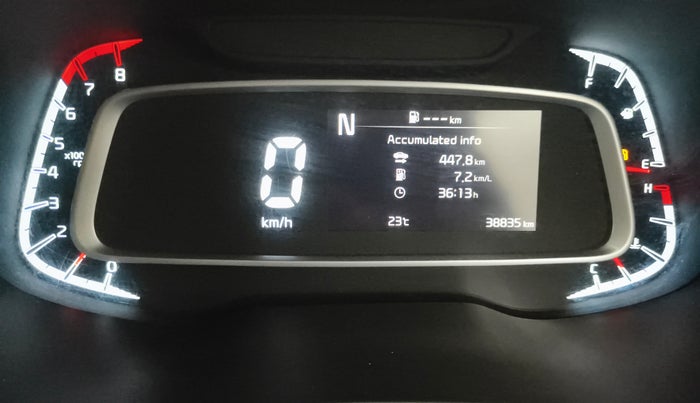 2021 KIA SONET GTX PLUS 1.0 IMT, Petrol, Manual, 38,792 km, Odometer Image