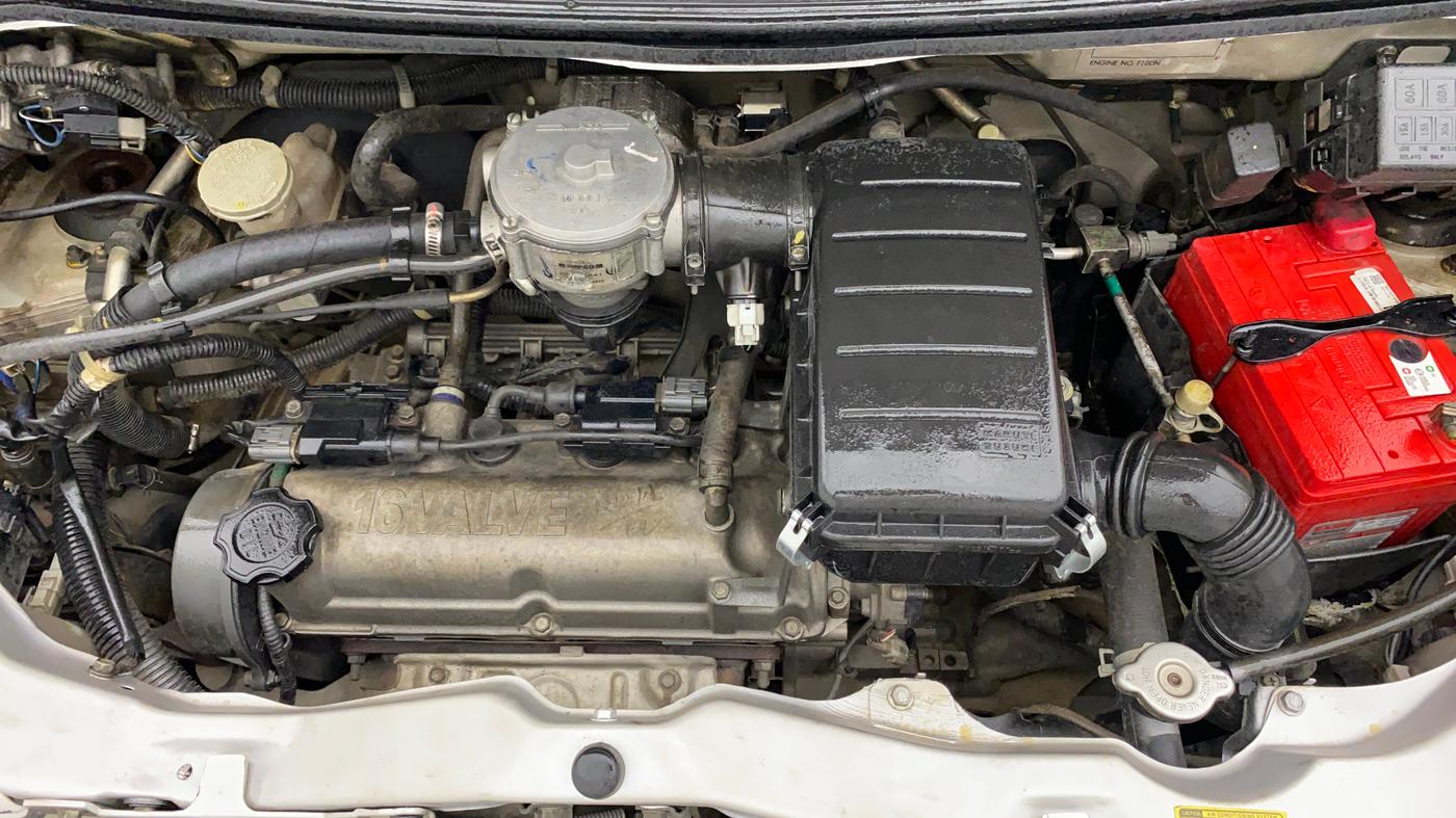 2010 Maruti Wagon R Duo LXI LPG, LPG, Manual, 64,015 km, Engine Bonet View