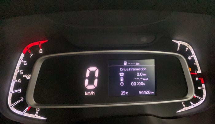 2020 KIA SONET HTK PLUS 1.2, Petrol, Manual, 94,406 km, Odometer Image