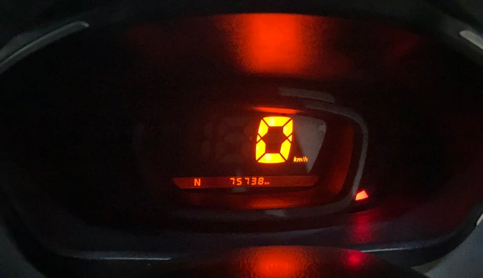 2018 Renault Kwid RXT 1.0 AMT (O), Petrol, Automatic, 75,725 km, Odometer Image