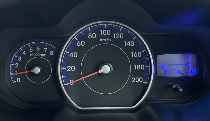 2015 Hyundai i10 SPORTZ 1.1, CNG, Manual, 76,174 km, Odometer Image