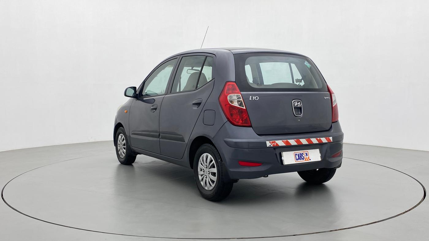 2015 Hyundai i10 SPORTZ 1.1, CNG, Manual, 76,174 km, Left Back Diagonal