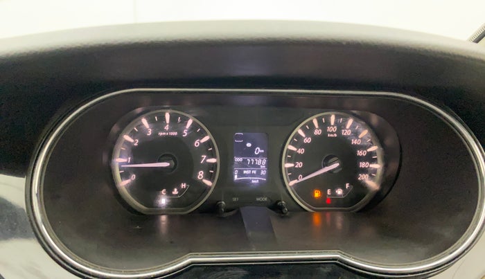 2014 Tata Zest XT PETROL, Petrol, Manual, 77,764 km, Odometer Image