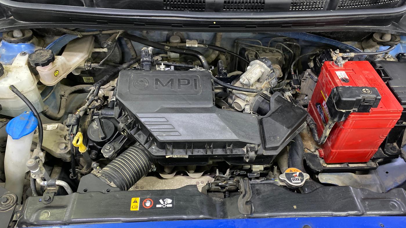 2019 Hyundai NEW SANTRO ASTA MT, Petrol, Manual, 12,793 km, Engine View