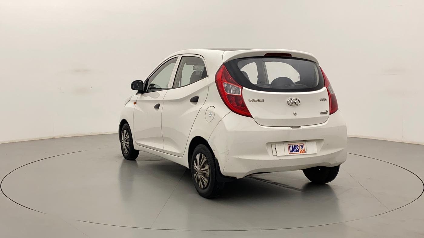 2012 Hyundai Eon D-LITE+, Petrol, Manual, 1,23,598 km, Left Back Diagonal