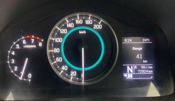 2018 Maruti IGNIS DELTA 1.2 AMT, Petrol, Automatic, 72,879 km, Odometer Image