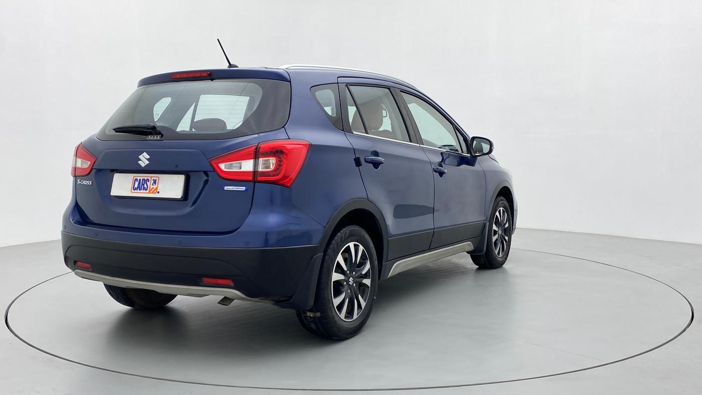 2020 Maruti S Cross ALPHA 1.5 SMART HYBRID, Petrol, Manual, 55,419 km, Right Back Diagonal