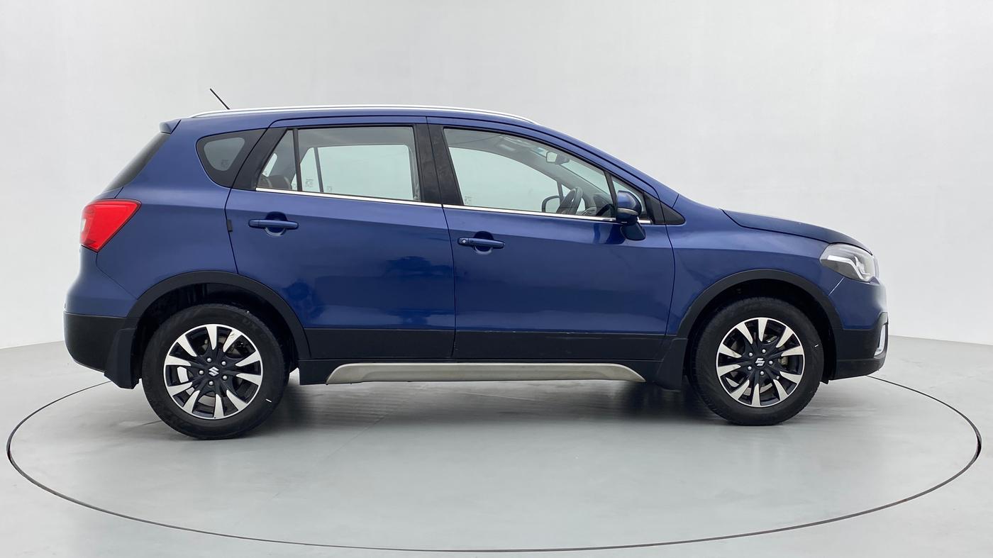 2020 Maruti S Cross ALPHA 1.5 SMART HYBRID, Petrol, Manual, 55,419 km, Right Side View