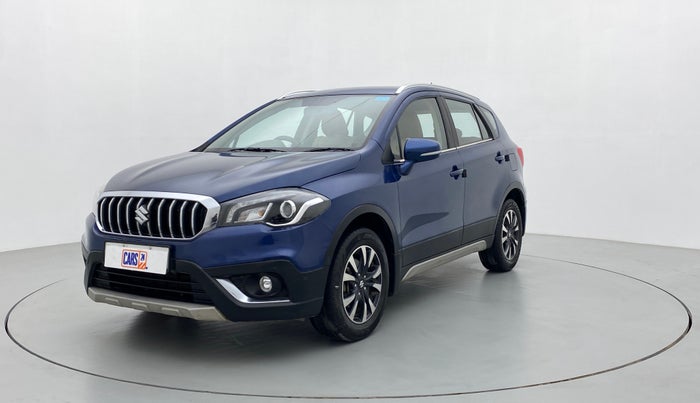2020 Maruti S Cross ALPHA 1.5 SMART HYBRID, Petrol, Manual, 55,419 km, Left Front Diagonal