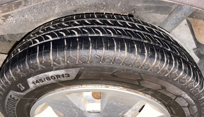 2017 Maruti Wagon R 1.0 LXI CNG, CNG, Manual, 1,07,509 km, Left Rear Tyre Tread