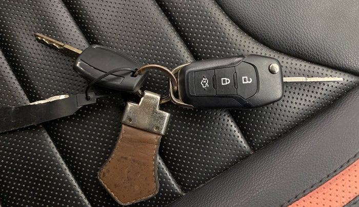 2018 Ford Figo Aspire TREND PLUS 1.2 PETROL, Petrol, Manual, 82,264 km, Key Close Up