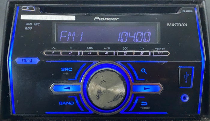 2014 Maruti Swift VXI D, Petrol, Manual, 91,116 km, Infotainment System