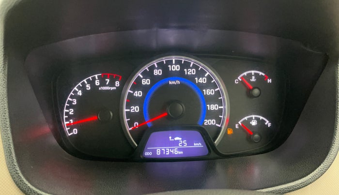 2017 Hyundai Grand i10 SPORTZ 1.2 KAPPA VTVT, Petrol, Manual, 87,298 km, Odometer Image