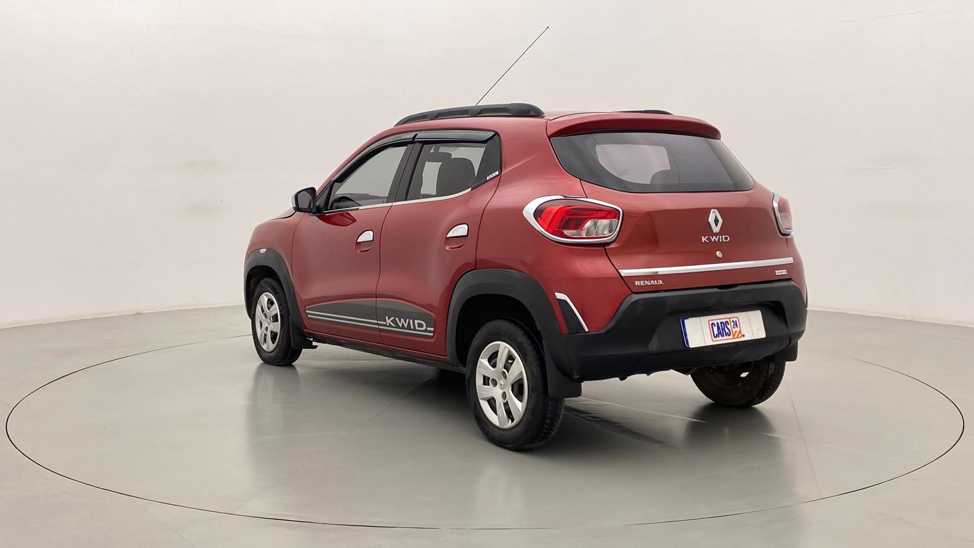 2018 Renault Kwid RXT 1.0 EASY-R AT OPTION, Petrol, Automatic, 59,635 km, Left Back Diagonal