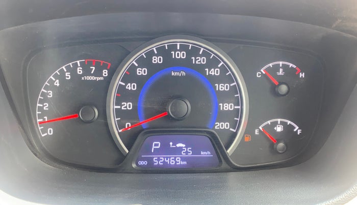 2019 Hyundai Grand i10 SPORTZ AT 1.2 KAPPA VTVT, Petrol, Automatic, 52,431 km, Odometer Image