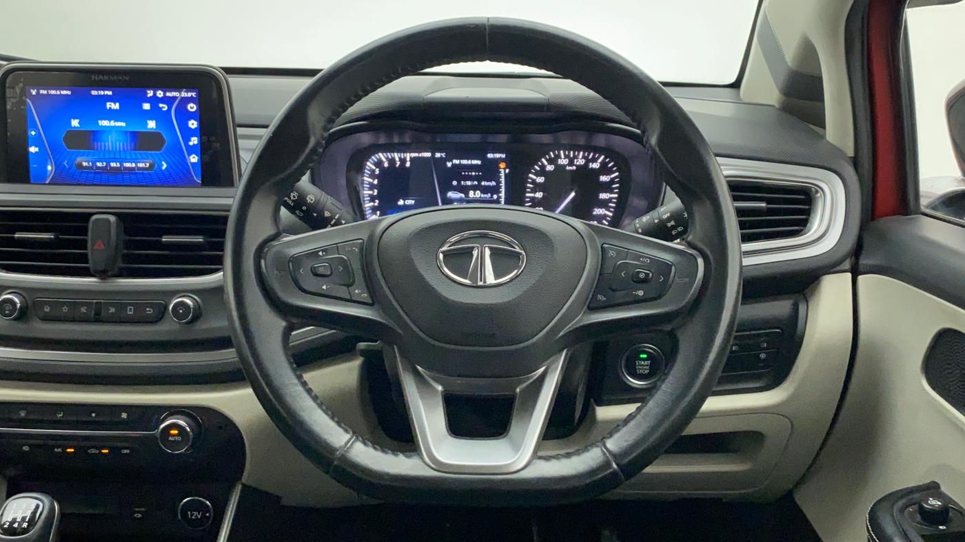 2021 Tata ALTROZ XZ PLUS I-TURBO PETROL, Petrol, Manual, 13,301 km, Steering Wheel Close Up