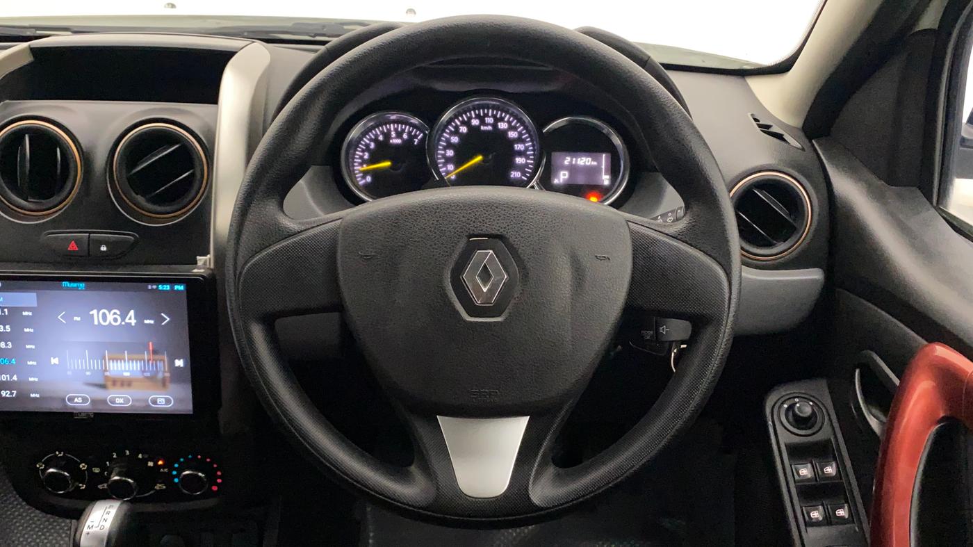 2018 Renault Duster RXS CVT, Petrol, Automatic, 21,959 km, Steering Wheel Close Up