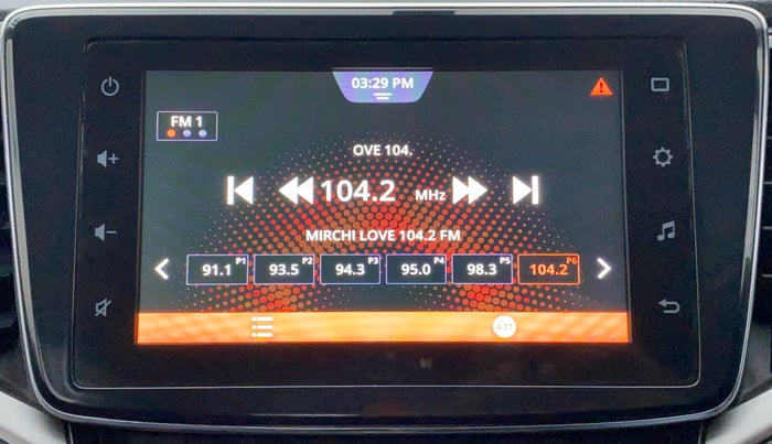 2020 Maruti Baleno ZETA CVT PETROL 1.2, Petrol, Automatic, 17,574 km, Infotainment System
