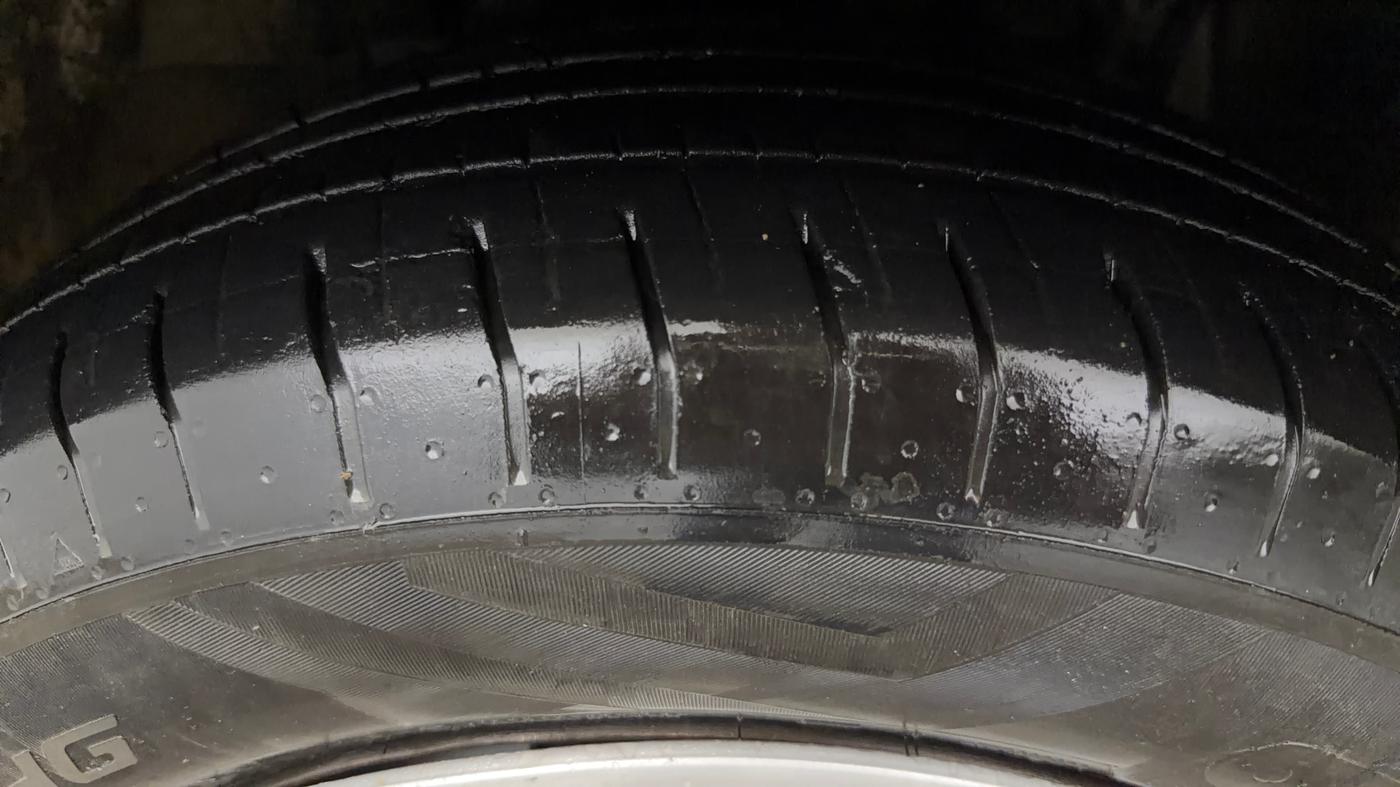 2019 Tata NEXON XM PETROL, Petrol, Manual, 50,454 km, Left Front Tyre Tread