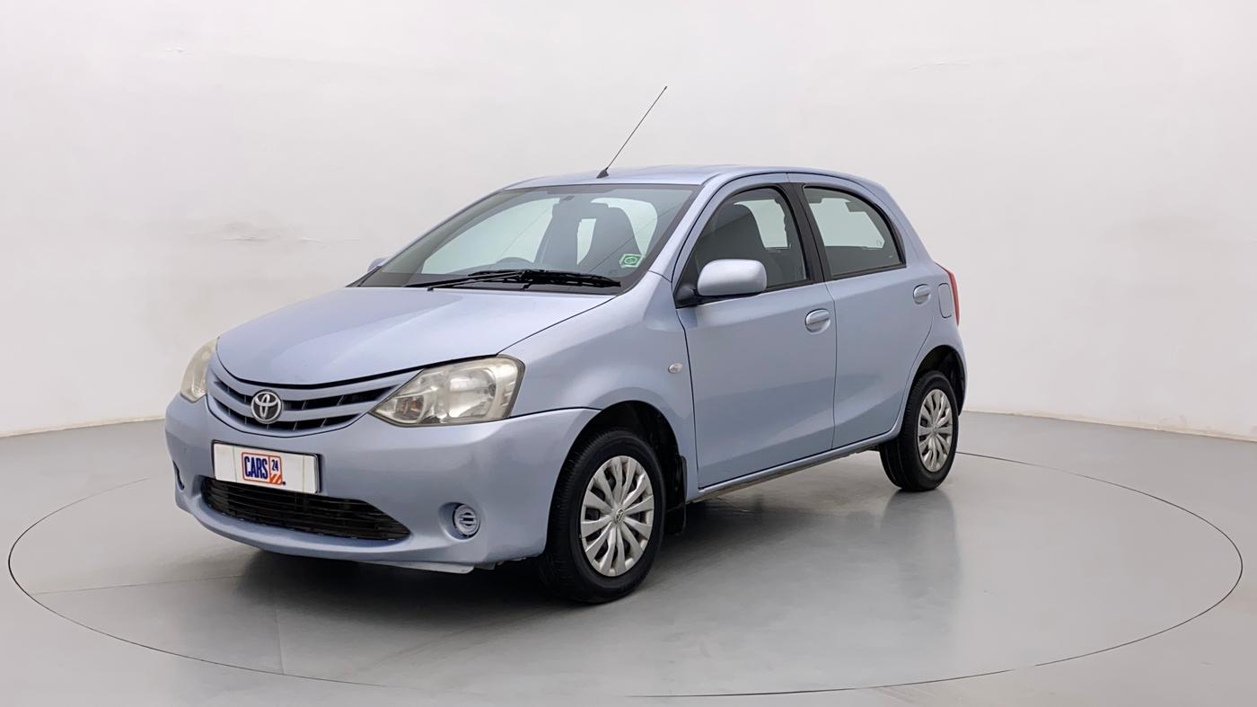 2011 Toyota Etios Liva GD, Diesel, Manual, 60,575 km, Left Front Diagonal