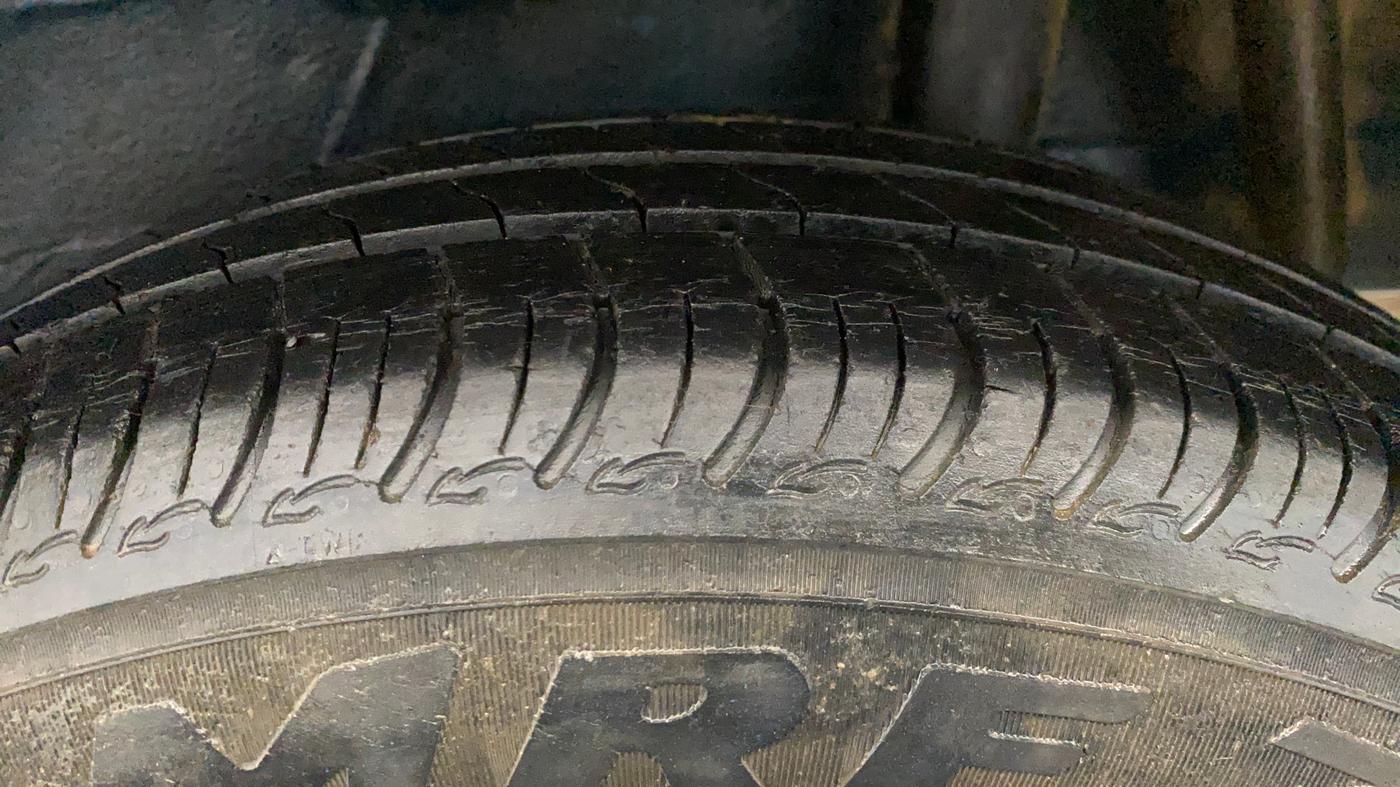 2019 Maruti S PRESSO VXI PLUS AMT, Petrol, Automatic, 45,743 km, Left Rear Tyre Tread