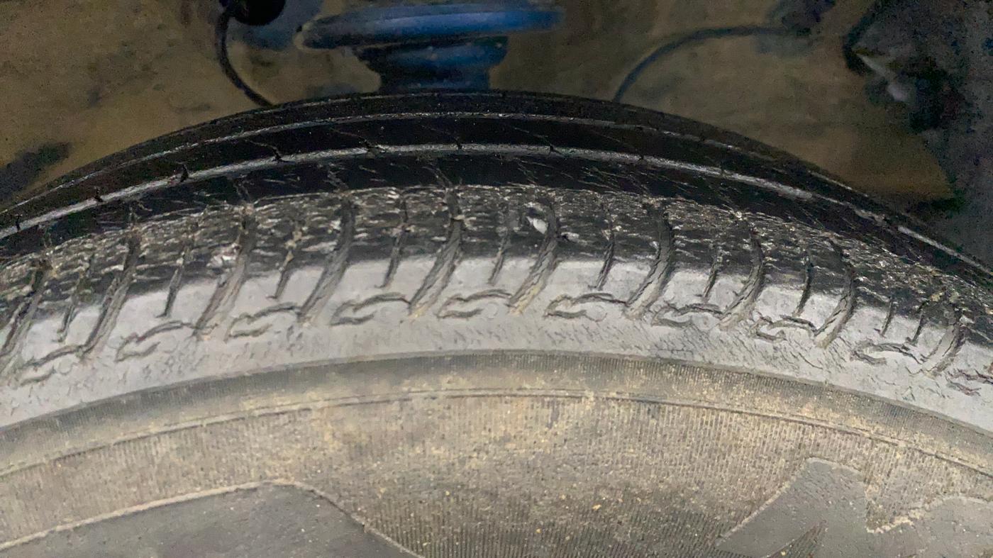 2019 Maruti S PRESSO VXI PLUS AMT, Petrol, Automatic, 45,743 km, Right Front Tyre Tread
