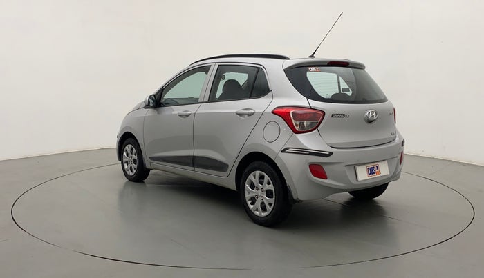 2015 Hyundai Grand i10 SPORTZ 1.2 KAPPA VTVT, Petrol, Manual, 15,448 km, Left Back Diagonal