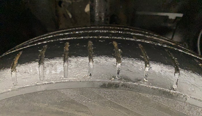 2023 Tata PUNCH ACCOMPLISHED DAZZLE SUNROOF CNG MT, CNG, Manual, 61,414 km, Right Front Tyre Tread