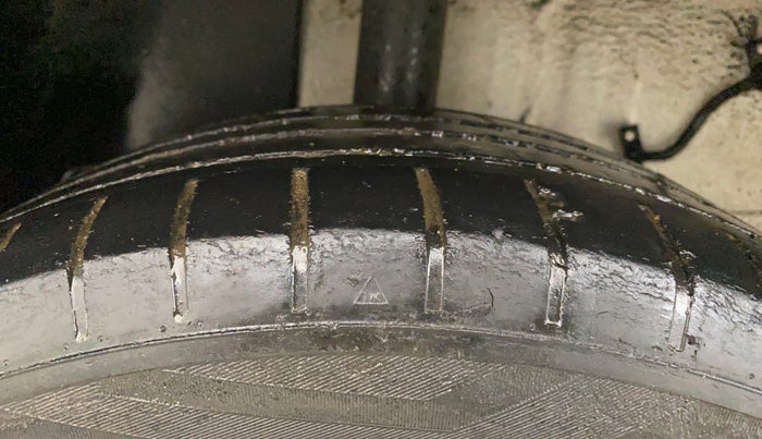 2023 Tata PUNCH ACCOMPLISHED DAZZLE SUNROOF CNG MT, CNG, Manual, 61,414 km, Right Rear Tyre Tread