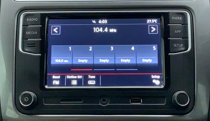 2022 Volkswagen Vento HIGHLINE PLUS 1.0L TSI AT, Petrol, Automatic, 23,943 km, Infotainment System