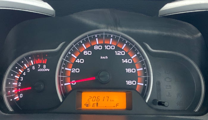 2017 Maruti Alto K10 VXI, Petrol, Manual, 20,617 km, Odometer Image