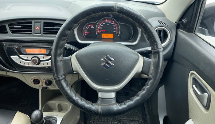 2017 Maruti Alto K10 VXI, Petrol, Manual, 20,617 km, Steering Wheel Close Up