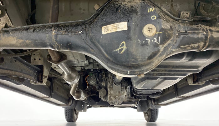 2021 Maruti Eeco 5 STR WITH AC PLUSHTR, Petrol, Manual, 7,954 km, Rear Underbody