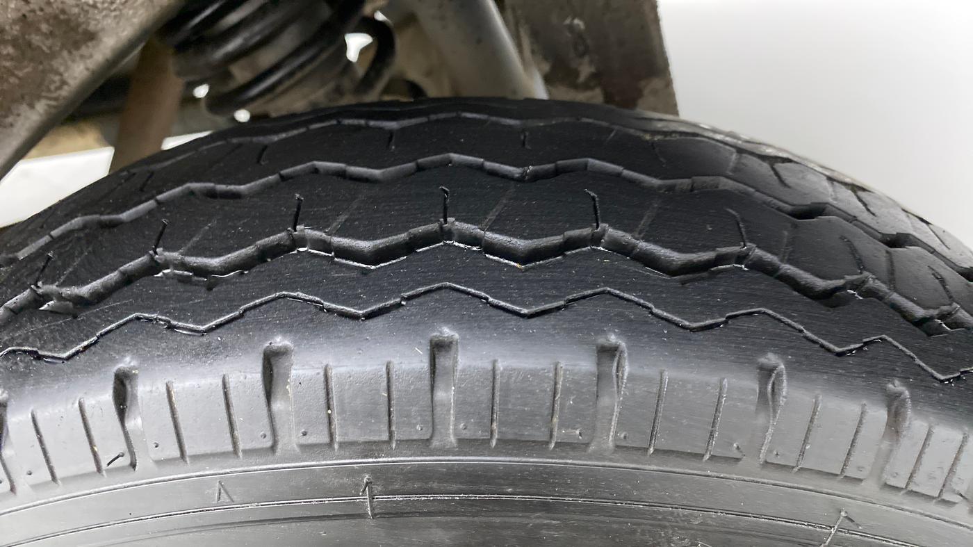 2021 Maruti Eeco 5 STR WITH AC PLUSHTR, Petrol, Manual, 7,954 km, Left Rear Tyre Tread